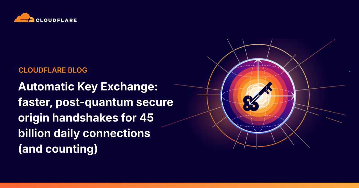 Cloudflare AKE cuts origin HelloRetryRequests from 52% to 3.7%