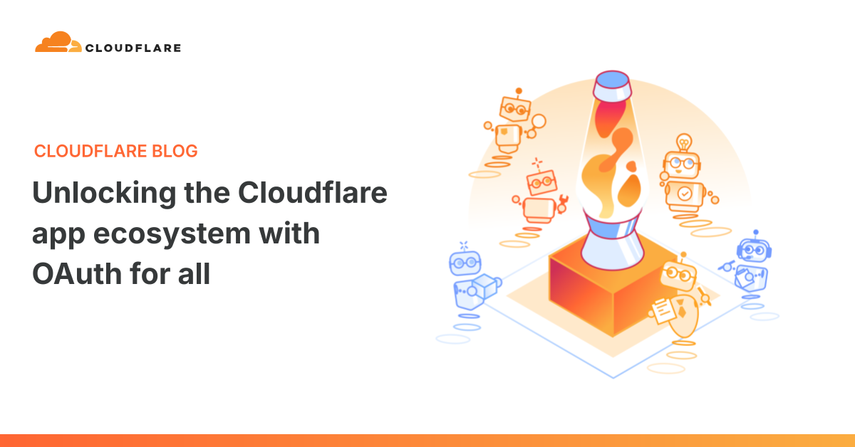 Cloudflare launched self-managed OAuth for all