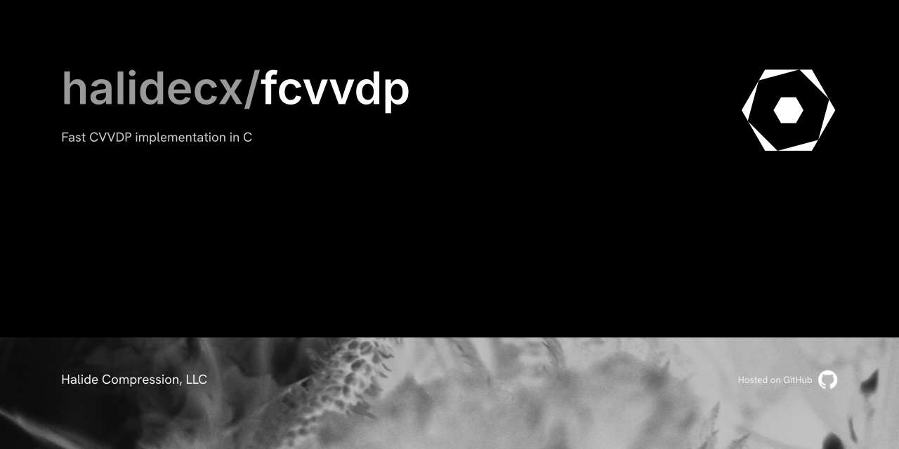 Fast CVVDP implementation in C