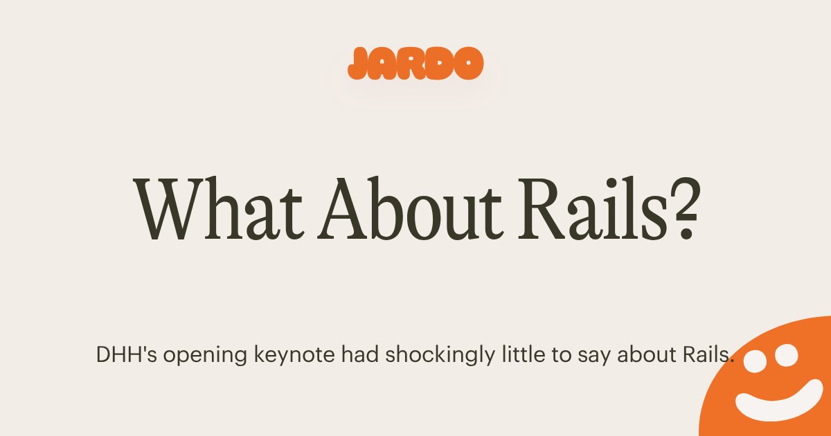 What About Rails?
